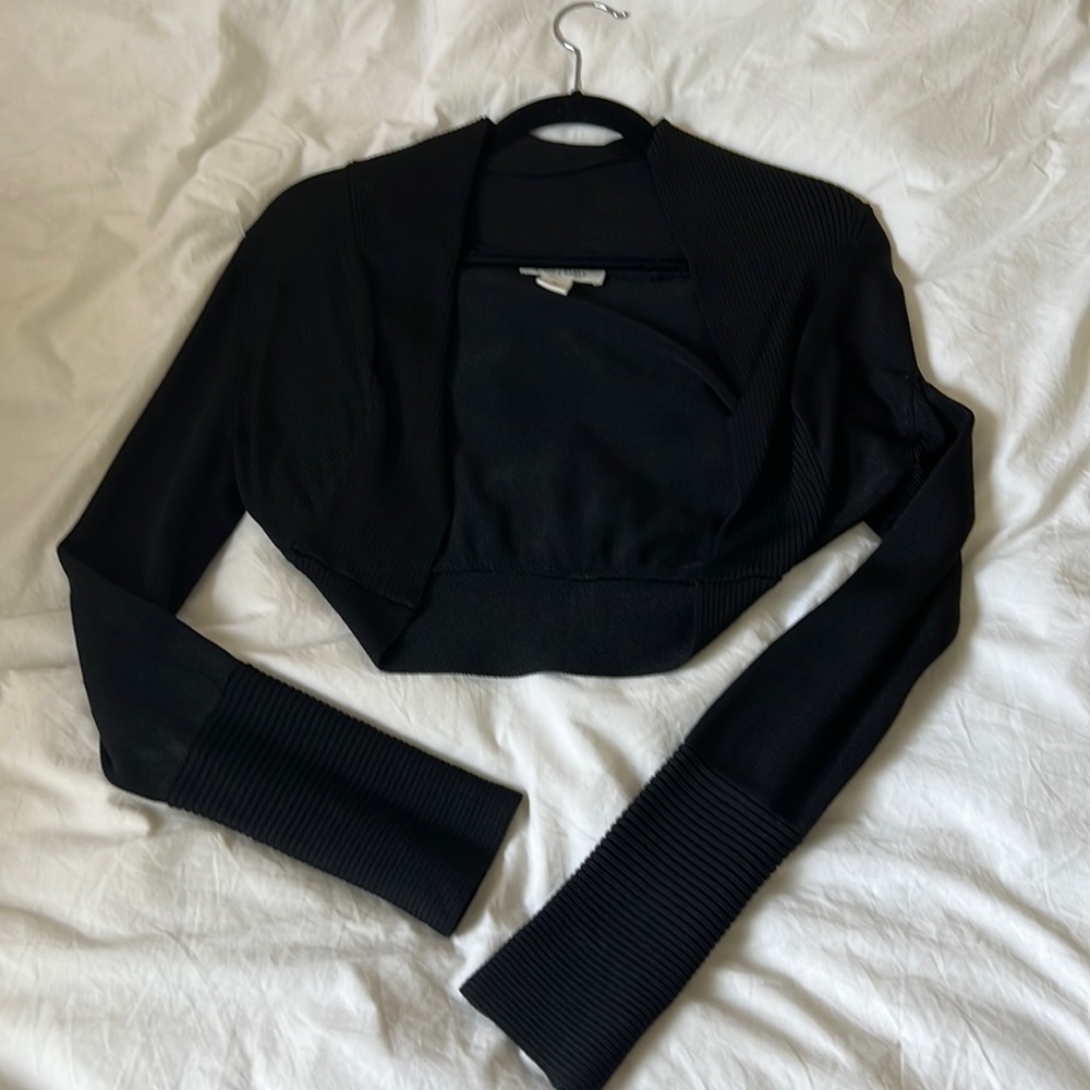 Shrug Cropped Cardigan Sweater Y2K ‘90’s Style